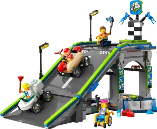 LEGO City Great Vehicles 60460 Határok nélkül: versenypálya rámpákkal