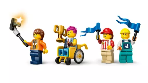 LEGO City Great Vehicles 60460 Határok nélkül: versenypálya rámpákkal