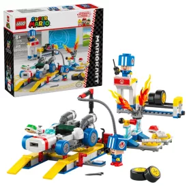 LEGO Super Mario 72035 Mario Kart  Toad garázsa