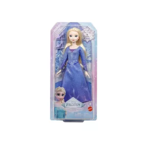   Jégvarázs – Korcsolyázó Elza baba, lila ruhában – Mattel