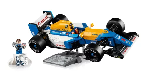 LEGO Williams Racing FW14B és Nigel Mansell 10353 – Forma-1 autómodell felnőtteknek, LEGO® Icons