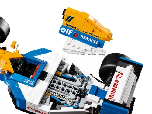 LEGO Williams Racing FW14B és Nigel Mansell 10353 – Forma-1 autómodell felnőtteknek, LEGO® Icons