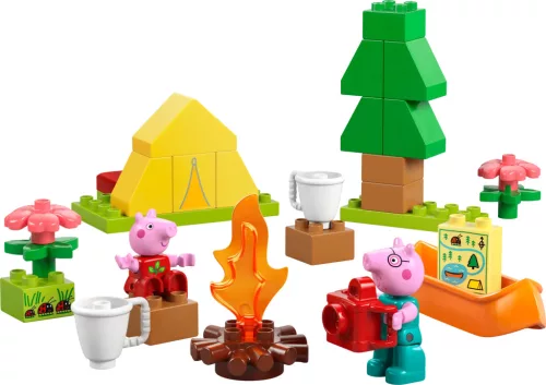 LEGO® DUPLO® Peppa malac – Kempingezős kirándulás (10452)