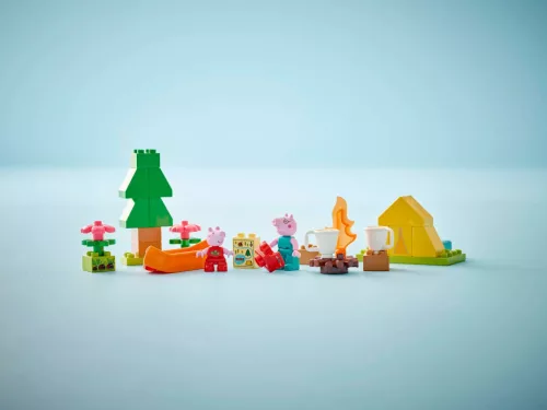 LEGO® DUPLO® Peppa malac – Kempingezős kirándulás (10452)