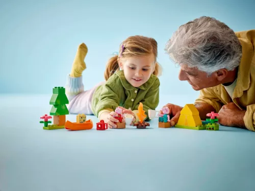 LEGO® DUPLO® Peppa malac – Kempingezős kirándulás (10452)