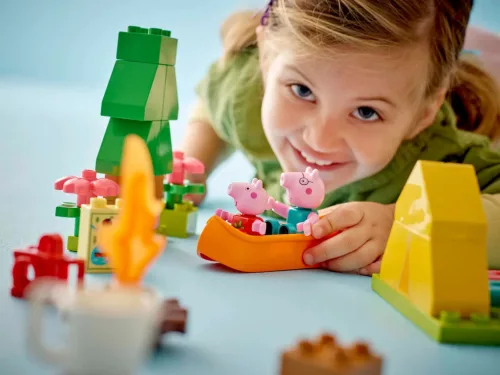 LEGO® DUPLO® Peppa malac – Kempingezős kirándulás (10452)