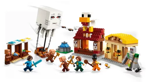 LEGO Minecraft 21273 A szellemléghajó és falutámadás