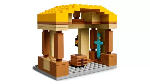 LEGO Minecraft 21273 A szellemléghajó és falutámadás