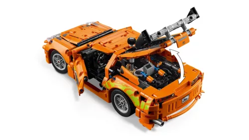 LEGO Technic Fast and Furious Toyota Supra MK4 42204 – autómodell gyerekeknek és rajongóknak (9–16 év)