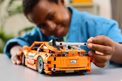 LEGO Technic Fast and Furious Toyota Supra MK4 42204 – autómodell gyerekeknek és rajongóknak (9–16 év)