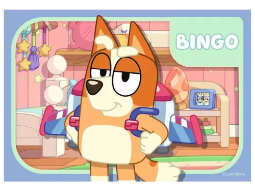 Ravensburger Bluey 4 az 1‑ben első puzzle, 18+ hónapos kortól