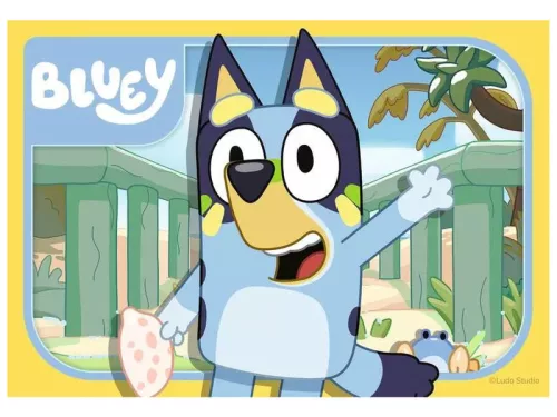 Ravensburger Bluey 4 az 1‑ben első puzzle, 18+ hónapos kortól