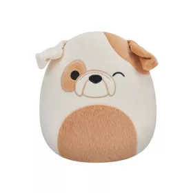   Squishmallows Brock a kacsintós bulldog – eredeti plüss 20 cm (3+ év, ultra puha)