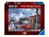 Puzzle 1000 db – Vonatállomás (Ravensburger, The Railway Crossing)