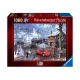 Puzzle 1000 db – Vonatállomás (Ravensburger, The Railway Crossing)