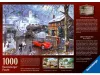 Puzzle 1000 db – Vonatállomás (Ravensburger, The Railway Crossing)