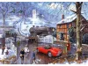 Puzzle 1000 db – Vonatállomás (Ravensburger, The Railway Crossing)