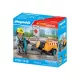 Playmobil útépítő légkalapáccsal építkezés készlet – munkagépes figura, tartozékokkal (71752)