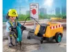 Playmobil útépítő légkalapáccsal építkezés készlet – munkagépes figura, tartozékokkal (71752)