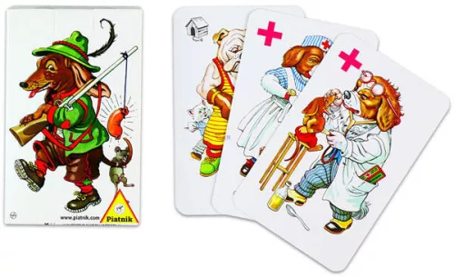 Fekete Péter állatos kártyajáték
