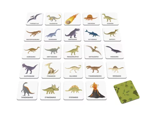 Memóriajáték - Dínók
