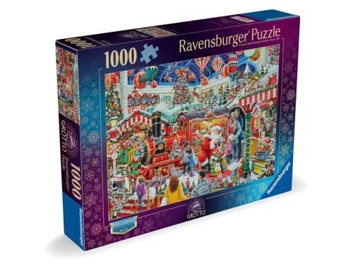 Ravensburger puzzle 1000 db – A Mikulás gőzöse, karácsonyi limitált kiadás