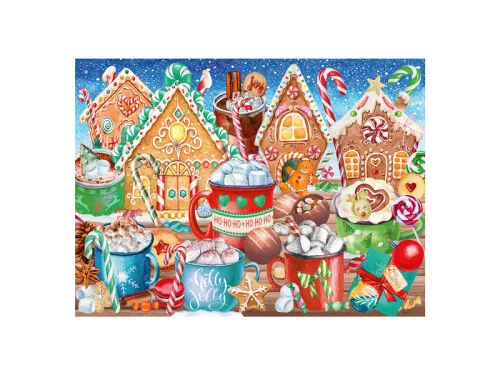 Ravensburger Puzzle 200 db – Édes karácsony, karácsonyi puzzle (8 éves kortól)
