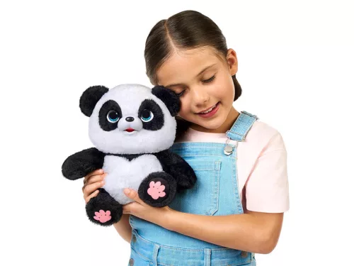 Little Live Pets My Baby Panda ChuChu interaktív plüssállat, etethető és biliztethető panda