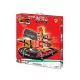 Bburago Ferrari Racing garázs 1:43 – háromszintes parkolóház Ferrari kisautóval