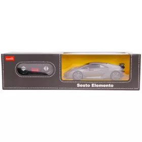   Távirányítós Lamborghini Sesto Elemento – 1:24, szürke sportautó 6–12 év