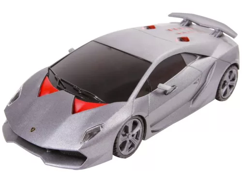 Távirányítós Lamborghini Sesto Elemento – 1:24, szürke sportautó 6–12 év