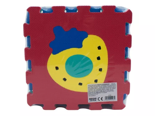 Gyümölcsök 8 darabos habszivacs szõnyeg puzzle