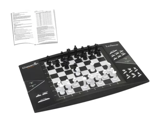 ChessMan Elite elektronikus sakk-készlet – Lexibook, világításos kijelzővel