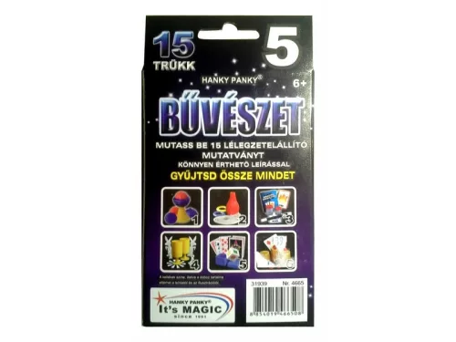 Magic Show golyó és váza bűvészdoboz – 15 könnyen megtanulható trükkel, gyerekeknek 6 éves kortól