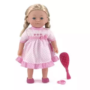 Charlotte fésülhető puha baba kiegészítőkkel - 36 cm