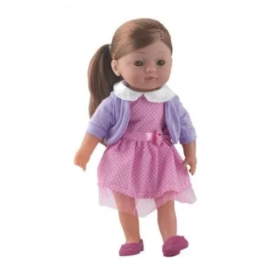 Charlotte fésülhető puha baba - 36 cm