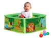 Bébi labdamedence labdákkal - 75 x 75 x 30 cm