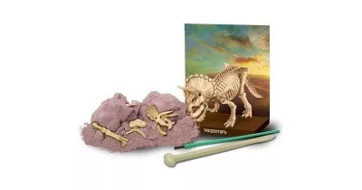 4M dinoszaurusz régész készlet-Triceratops