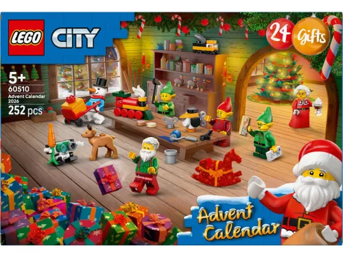 LEGO City Adventi naptár 2026 (60510) – Karácsonyi játék kalendárium