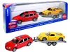 SIKU Porsche terepjáró trélerrel 1:55 – 2544 (1 db készlet)