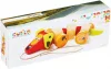 Cubika Húzható fa tacskó kutya