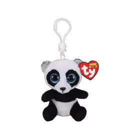   TY Beanie Boos clip Bamboo panda kulcstartó plüss – 8,5 cm, táskadísz