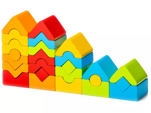 Cubika Fa toronyépítõ szett (5 db/csomag)