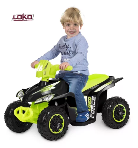 Elektromos quad - 6V, fekete