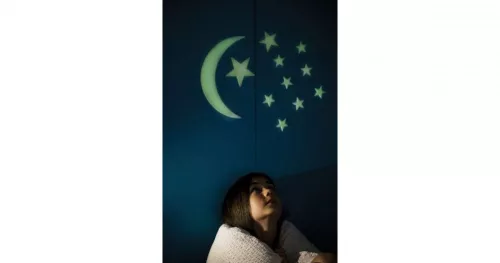 4M Sötétben világító hold és csillagok