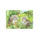 Puzzle 2x24 db - Édes koalák és pandák