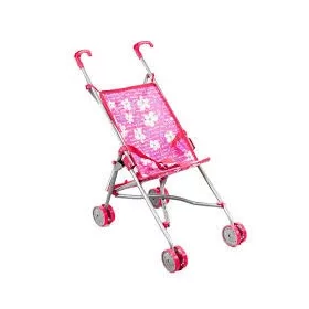 Fémvázas sport babakocsi - rózsaszín