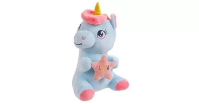 Plüss unikornis, 25 cm