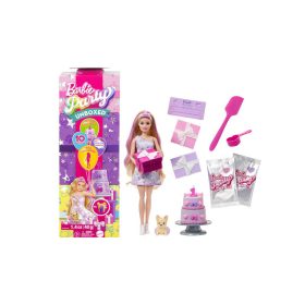 Barbie party reveal glamour meglepetés szett - lila