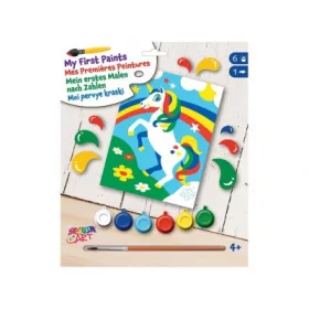 Első festhető képem - Unikornis